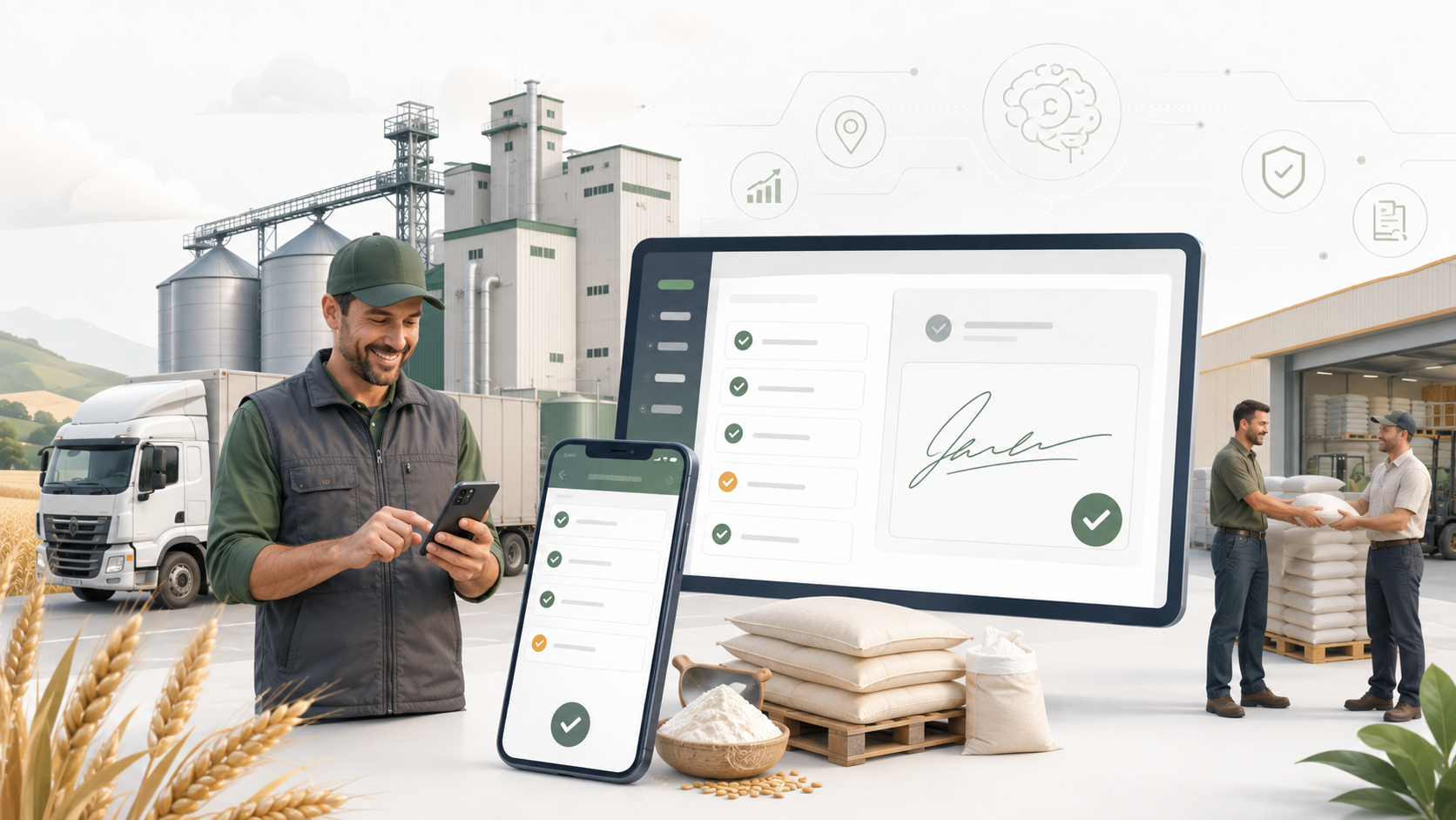 Portal und digitale Lieferbestätigung